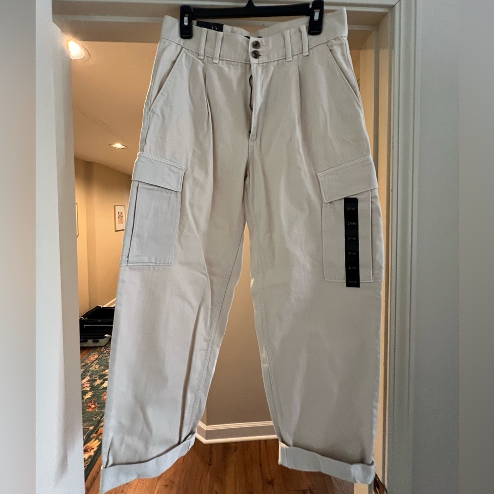 Banana Republic Light Tan Cargo Pants